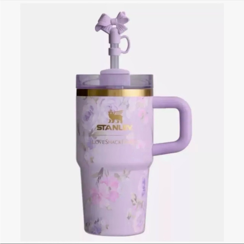 LoveShackFancy x Stanley Quencher 20 OZ Happy Thoughts 💜
